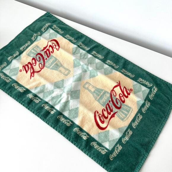 4 x Vintage Coca Cola Towel Bundle Collectible - Picture 6 of 14